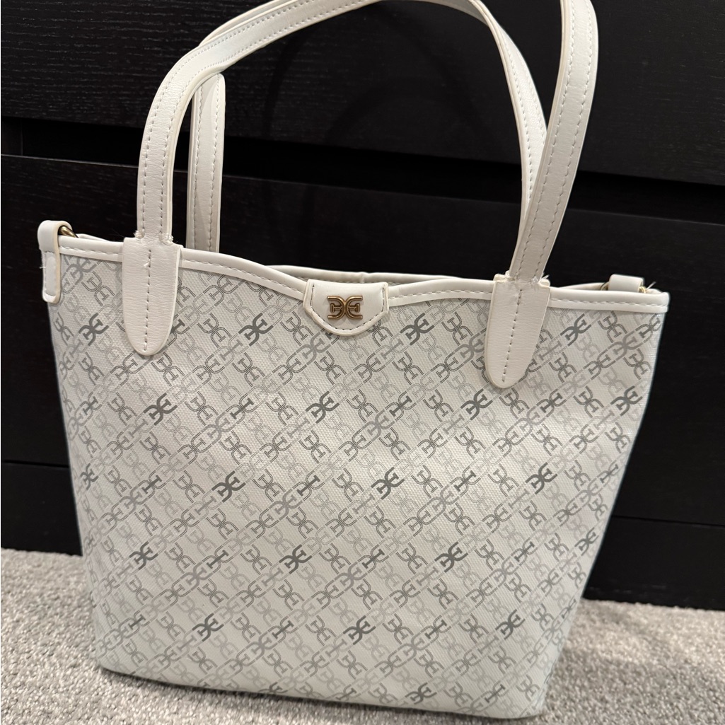 Nwt Sam Edelman Monogram Mini Tote Bag